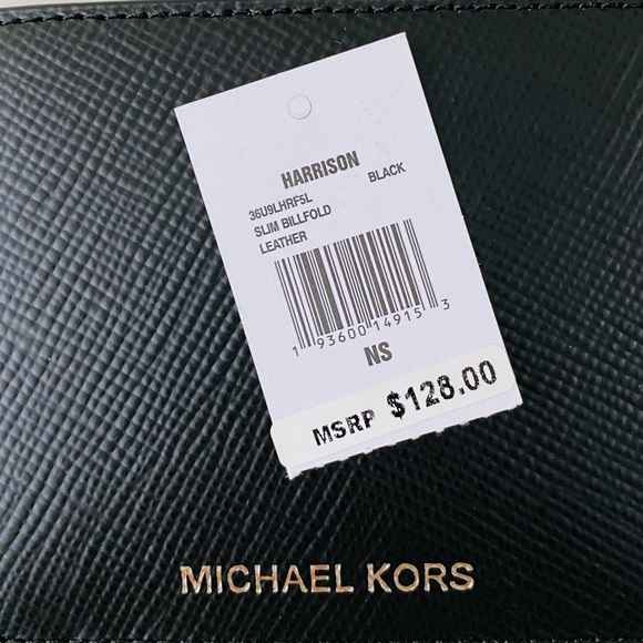 Michael Kors Men’s Harrison Slim Billfold Wallet - Picture 9 of 12
